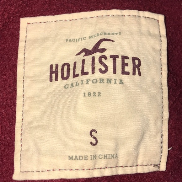 MAROON HOLLISTER HOODIE :) - Picture 3 of 3